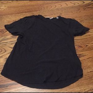 Vince linen/cotton blend crewneck shirt